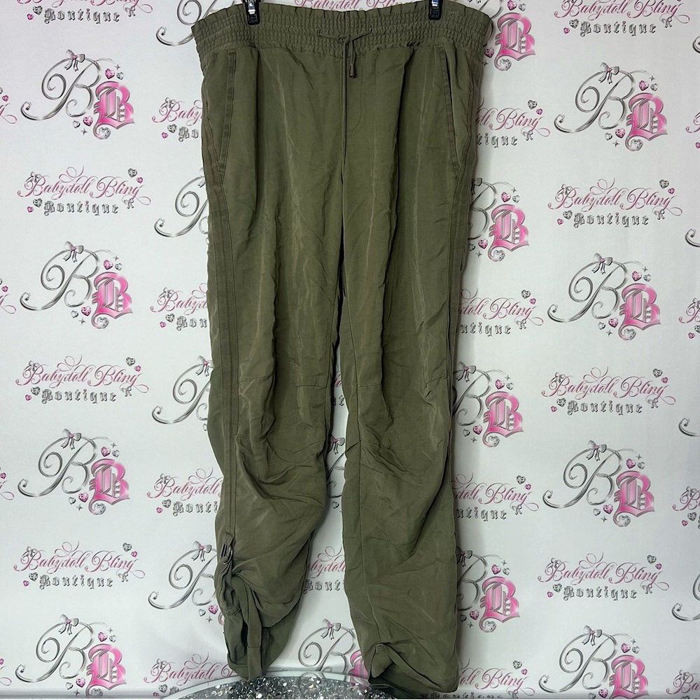 Calvin Klein Jeans pants joggers cargo military Sage Green Pants